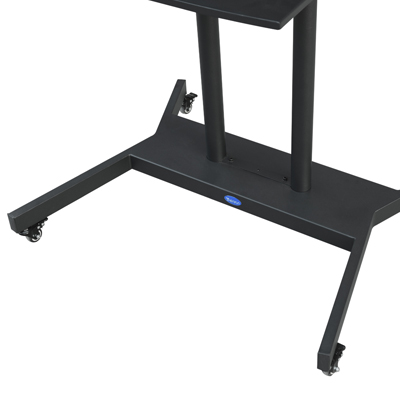  Support TV mobile sur pied à roulettes – réglable en hauteur de Zhenyun