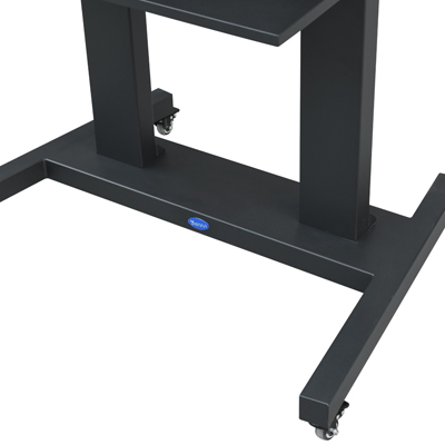  Support TV mobile sur pied à roulettes – réglable en hauteur de Zhenyun