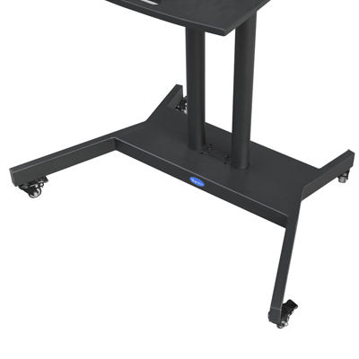  Support TV mobile sur pied à roulettes – réglable en hauteur de Zhenyun