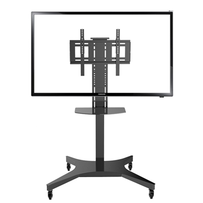  Support TV mobile sur pied à roulettes – réglable en hauteur de Zhenyun